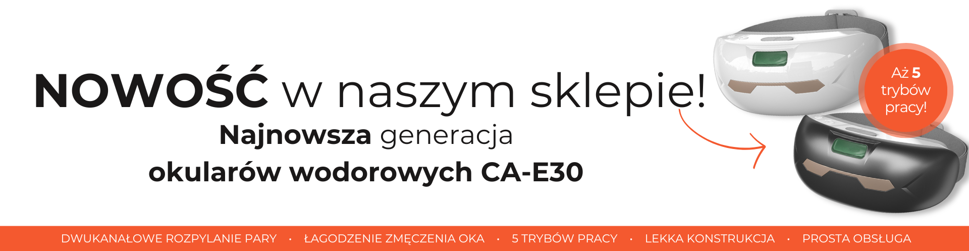 NOWOŚĆ! okulary wodorowe